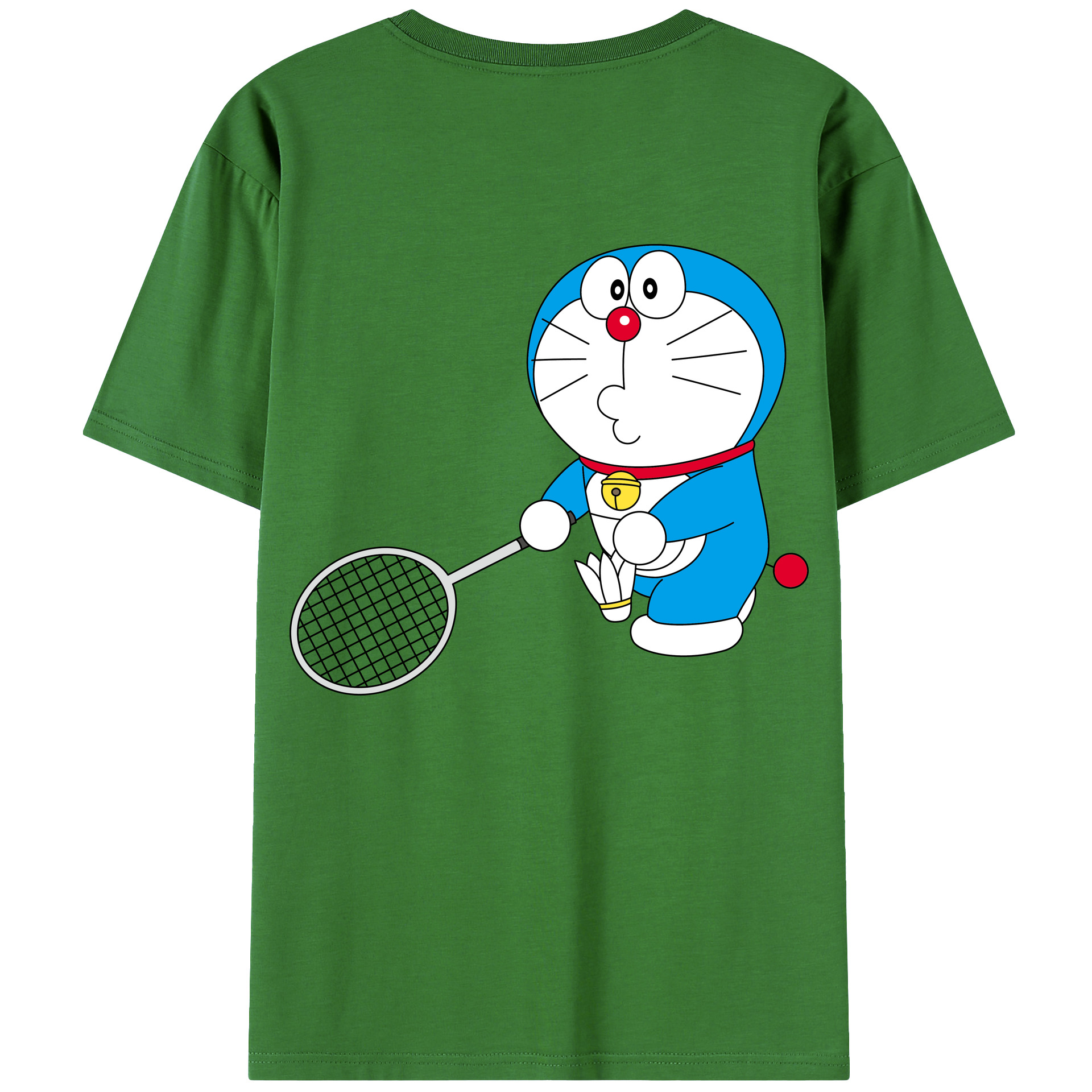 （画像用） ドラえもん Doraemon レディース半袖Tシャツ(バックプリント)